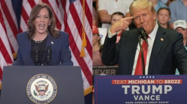 sondajul ce dezvaluie modul in care america ii vede pe trump si kamala