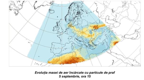 avertizare anm un val de praf asiatic din desertul karakum afecteaza romania pana vineri foto