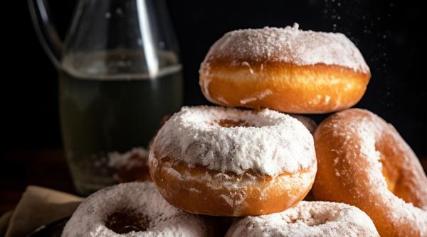 gogosi la cuptor cu suc de mere si scortisoara reteta inedita de toamna