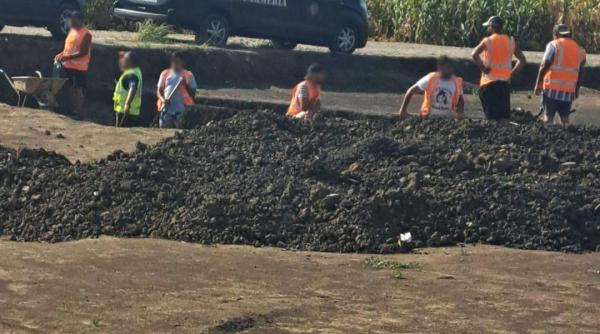 fara precedent inspectia muncii a depistat 190 de muncitori fara contract pe santierul autostrazii a7