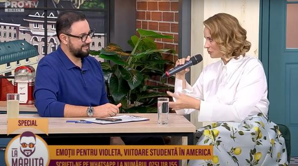 emotii pentru violeta viitoare studenta in america andreea marin a recunoscut nu mi e usor