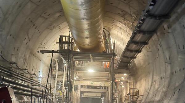 aktor a sapat aproape un kilometru de tuneluri pe traseul proiectului feroviar brasov sighisoara