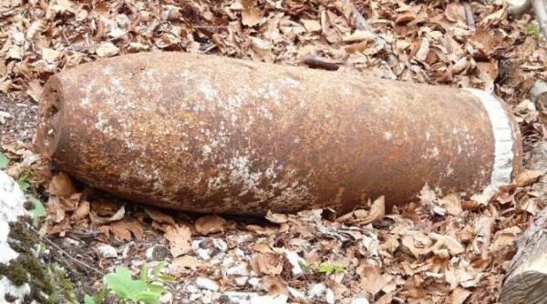 proiectile si elemente de munitie descoperite pe un camp din botosani