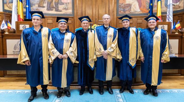 laureatului premiului nobel pentru economie prof jean tirole i a fost conferit titlul de doctor honoris causa al ase bucuresti