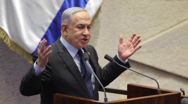 imaginea momentului in care netanyahu ordona din new york uciderea liderului hezbollah foto