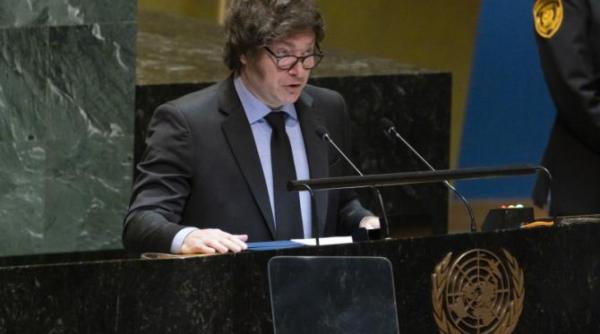 javier milei liderul argentinian acuzat ca a plagiat cuvant cu cuvant discursul sau de la onu sursa un presedinte fictiv dintr un show tv