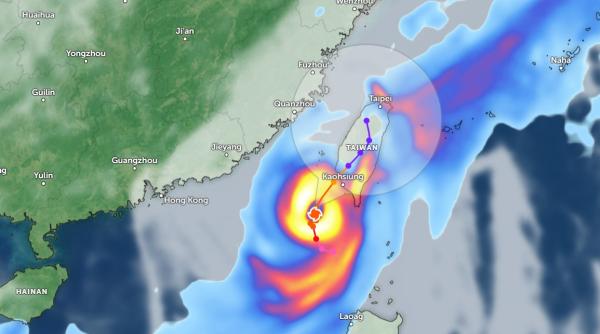 taiwanul se redeschide in timp ce gestioneaza pagubele produse de taifunul krathon