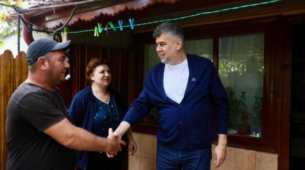 marcel ciolacu s a intors in localitatile lovite de inundatii la galati speranta a renascut aici