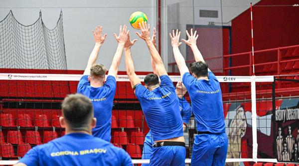 csm corona brasov eliminata din liga campionilor la volei masculin