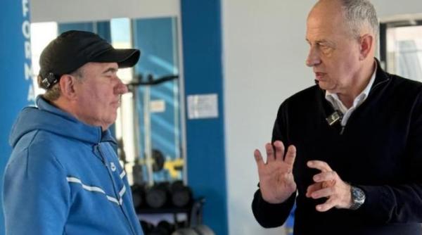 mircea geoana intalnire cu gheorghe hagi la academia de fotbal