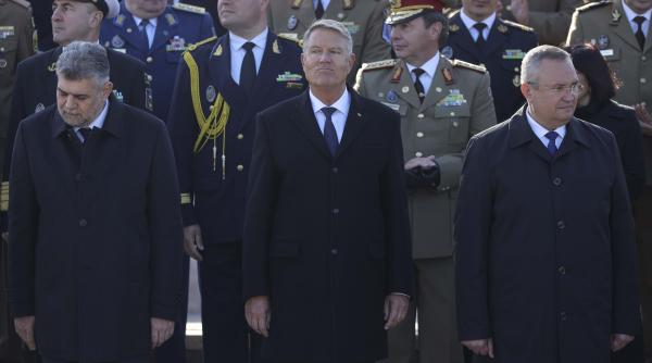 chirieac prezenta lui iohannis la ziua armatei o piatra de moara pentru un candidat la prezidentiale