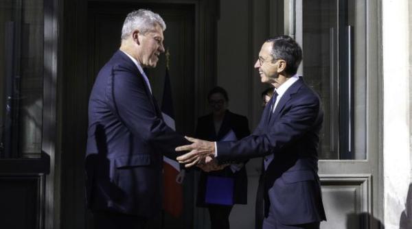 catalin predoiu intalnire de lucru cu ministerul de interne francez bruno retailleau finalizarea dosarului schengen pe masa discutiilor