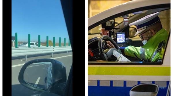 sofer de 70 de ani filmat pe contrasens pe drumul expres craiova pitesti