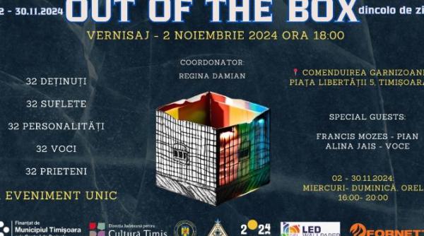 out of the box detinutii din timisoara devin artisti pentru o zi expozitie inedita in piata libertatii