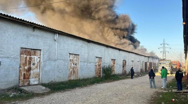 incendiu in voluntari a fost emis ro alert