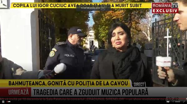 adriana bahmuteanu a ajuns cu coliva la cavoul lui silviu prigoana politia a dat o afara din cimitir si a amendat o nu tipati la mine