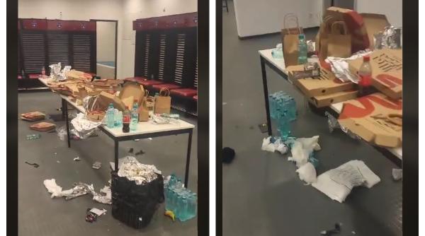 cum arata vestiarul nationalei din kosovo dupa ce a parasit arena nationala imagini greu de privit