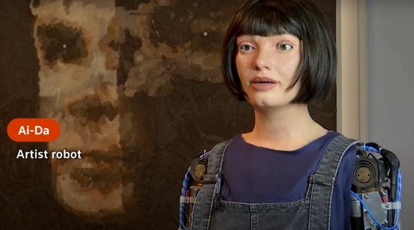 suma uriasa cu care s a vandut primul tablou realizat de un pictor robot