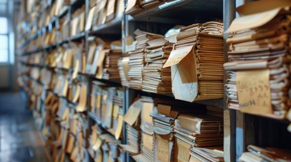 rafturi dintr o arhiva a tribunalului bucuresti s ar fi prabusit peste o grefiera ranind o grav