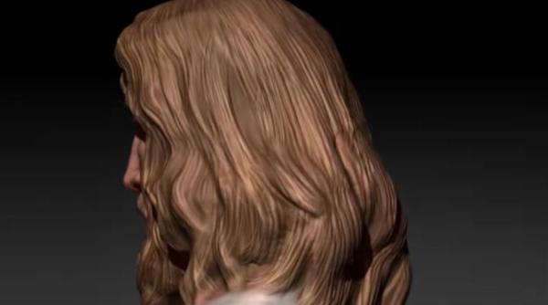 un grafician roman a reconstruit 3d capul lui iisus hristos dupa imaginea de pe giulgiul din torino video