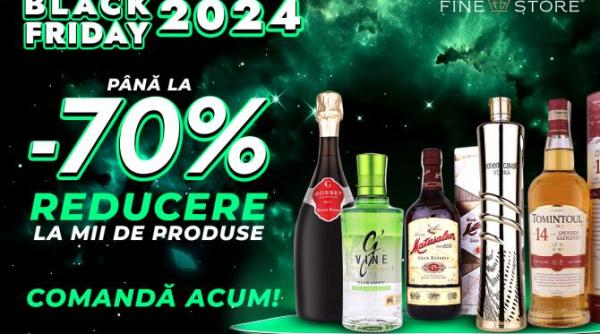 de black friday la finestore se numara cele mai bune oferte reduceri de pana la 70prc la mii de produse originale pana la sfarsitul lunii noiembrie