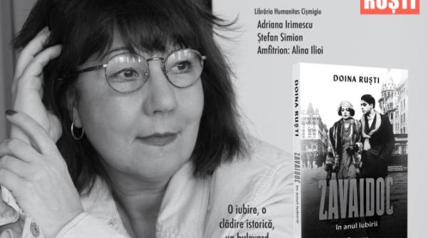 zavaidoc in anul iubirii doina rusti lanseaza un nou roman