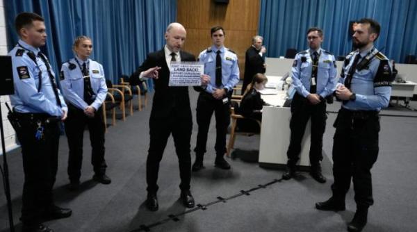 criminalul anders behring breivik nu trebuie eliberat anticipat sustine procuratura norvegiana
