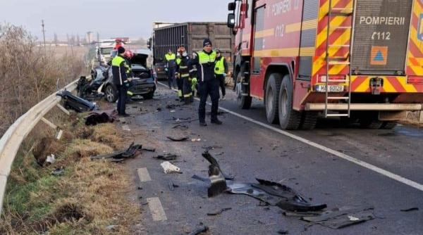 accident grav pe dn 26 produs de un sofer de tir trei oameni au murit