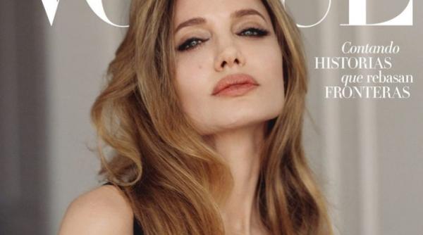 angelina jolie tinta comentariilor rautacioase dupa ce a aparut pe coperta revistei vogue ce rau arata pare atat de trista foto