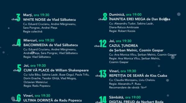 acces gratuit pentru elevi studenti si pensionari la showcase premierele teatrului apropo 2024