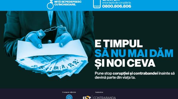 lansarea campaniei nationale de prevenire a coruptiei e timpul sa nu mai dam si noi ceva