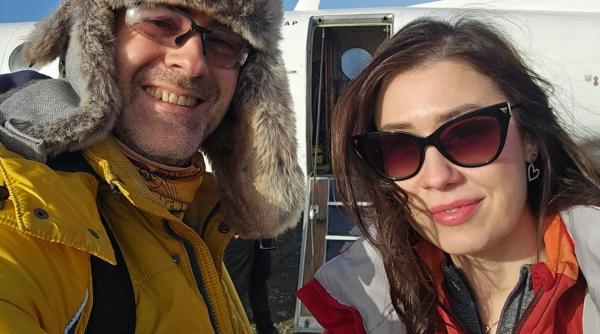 violonista diana jipa si pianistul stefan doniga primii muzicieni romani din istorie care au concertat in antarctica