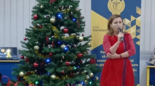 elena vlad presedinte al consiliului filialei ceccar constanta l am asteptat si anul acesta cu drag si voie buna pe mos craciun