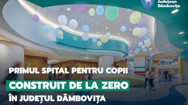 proiectul spitalului de pediatrie din targoviste depus pentru finantare