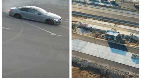 parcarile drumului expres craiova pitesti loc de drifturi pentru tineri politia a legitimat peste 100 de tineri