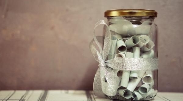 de ce sa ti faci un borcan al recunostintei la inceputul fiecarui an