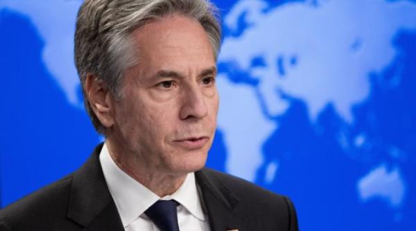 antony blinken secretarul de stat american efectueaza o vizita oficiala in coreea de sud in plina criza politica