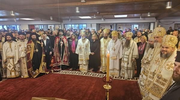 inaltpreasfintitul parinte nifon la ceremoniile de instalare a primului episcop roman al irlandei si islandei