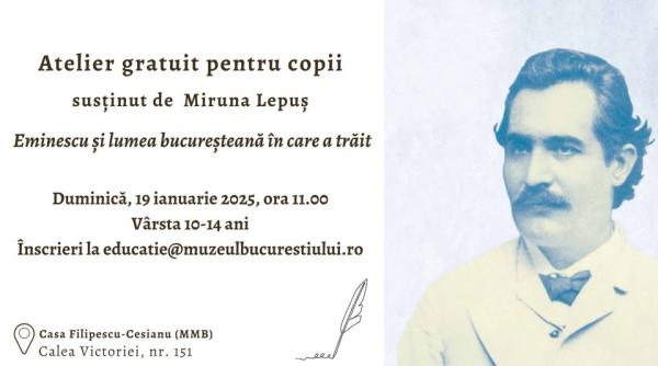 muzeul municipiului bucuresti evenimente de ziua culturii nationale