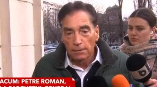 petre roman chemat la parchetul general