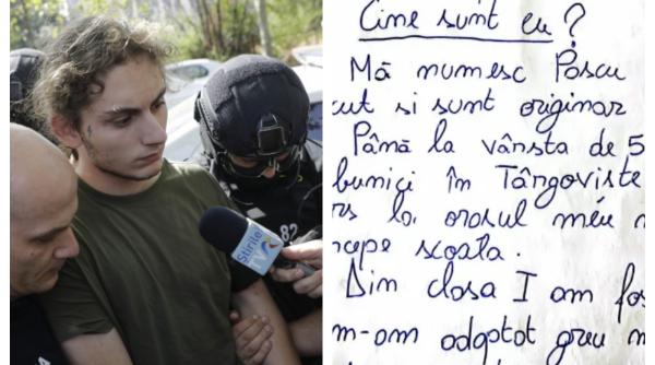 scrisoarea lui vlad pascu tanarul descrie cu lux de amanunte tot ce s a intamplat si incearca sa impresioneze judecatorii
