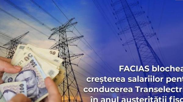 facias blocheaza cresterea salariilor pentru conducerea transelectrica in anul austeritatii fiscale