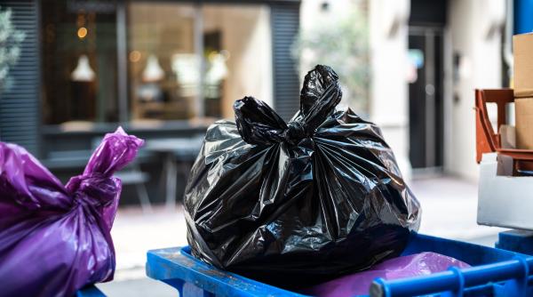 ce a gasit un barbat din grecia intr o punga aruncata langa cosurile de gunoi