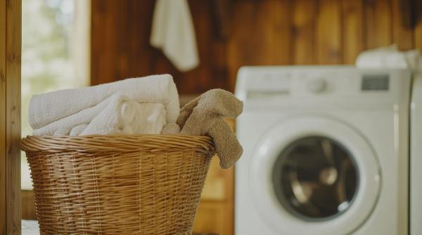 produsul surprinzator din bucatarie care iti face hainele mai moi daca il folosesti drept balsam de rufe