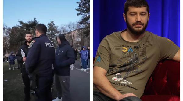 justitiarul din berceni saltat de politie in benzinarie a cerut 5000 euro unui individ pe care l filmase ca sa nu posteze imaginile pe internet