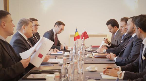 mohammed bin abdulaziz al khulaifi ministrul pentru afaceri regionale din qatar in vizita la bucuresti