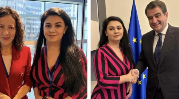 georgiana teodorescu europarlamentar aur intalnire cu doi comisari europeni pentru viitorul romaniei