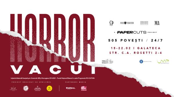 horror vacui cel mai lung eveniment teatral din lume debuteaza sambata 15 februarie de la ora 20 00 la galateca