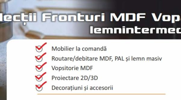 fronturi mdf vopsit solutia ideala pentru mobilier personalizat