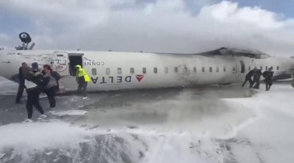 suma pe care o va primi fiecare pasager care se afla in avionul rasturnat pe aeroportul din toronto